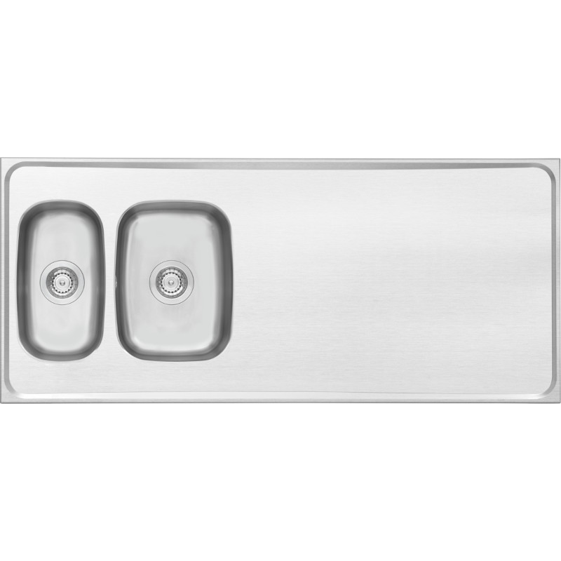 Contura Classic G 1400 stålbord, 140x62 cm, rustfrit stål