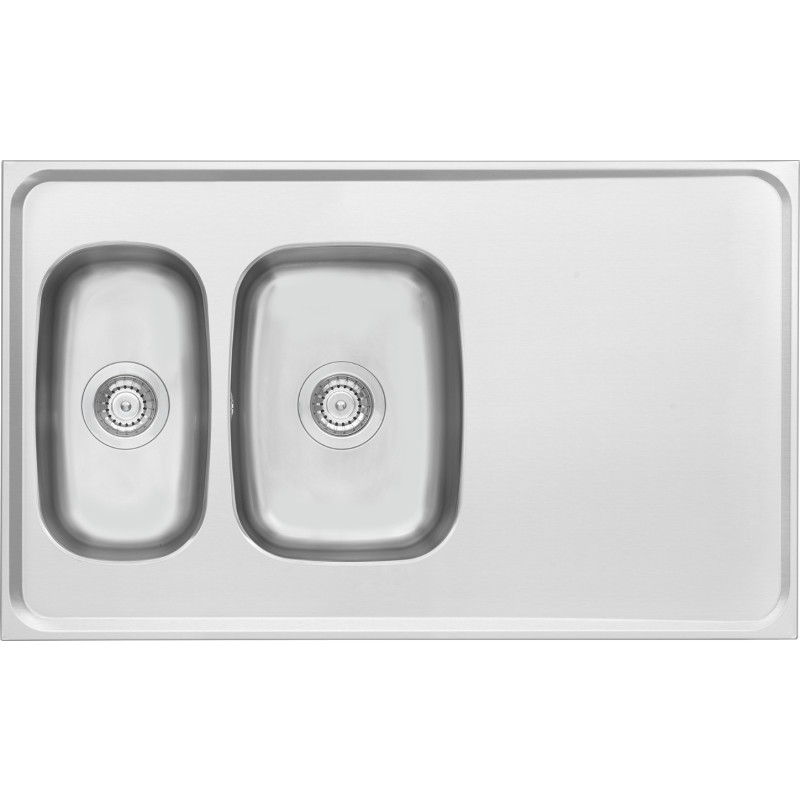 Contura Classic G 1000 stålbord, 100x62 cm, rustfrit stål