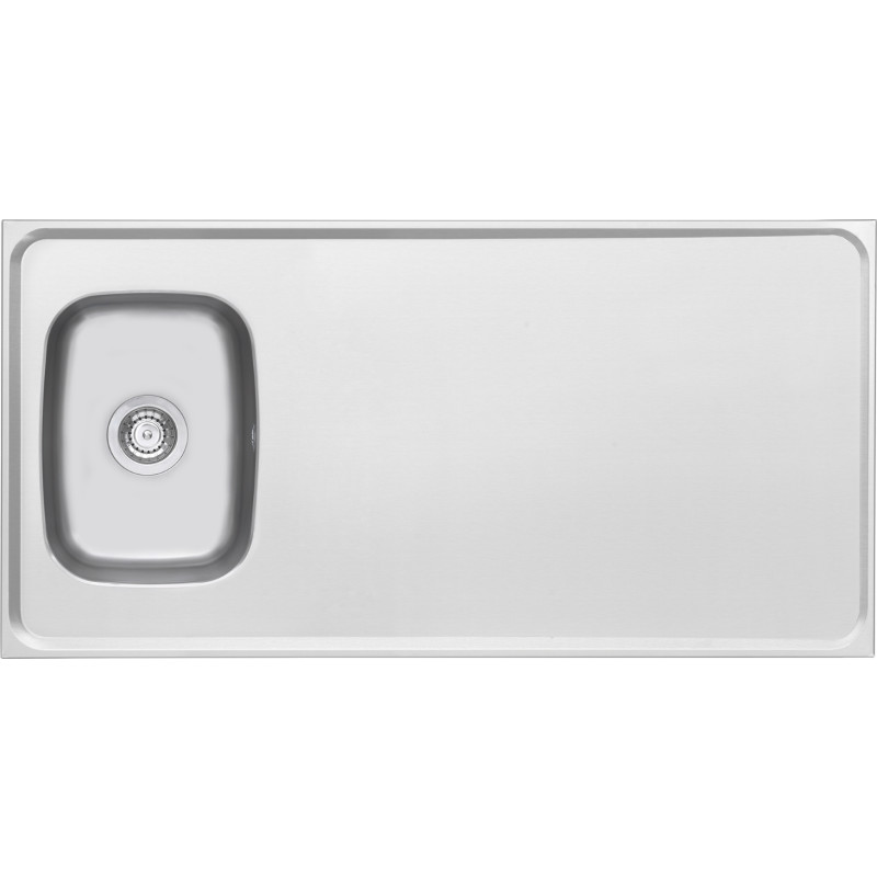 Contura Classic F 1200 stålbord, 120x60 cm, rustfrit stål