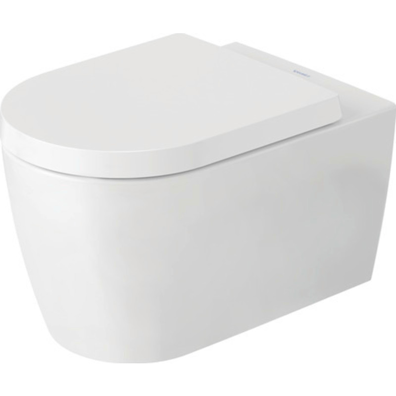 Duravit ME by Starck toiletskål & toiletsæde med softclose Durashield 570mm hvid, rimless