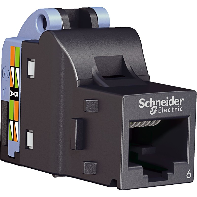 12 stk Actassi S-One RJ45 konnektor, Cat. 6, UTP