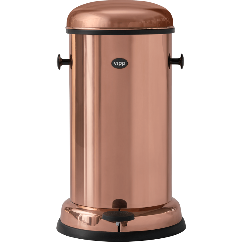 Vipp 15 affaldsspand, 14 liter, pedal, kobber