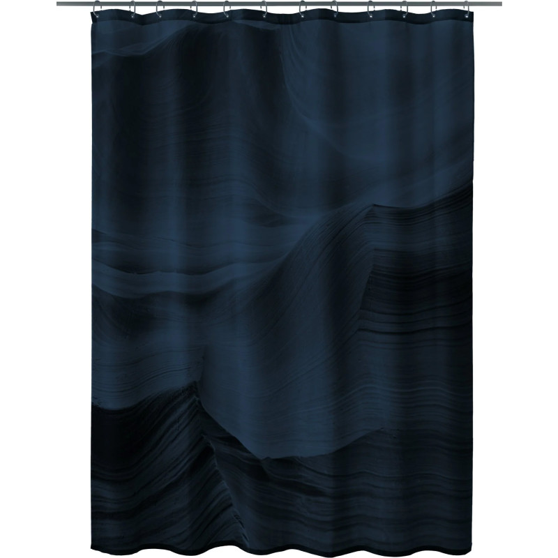 Kleine Wolke badeforhæng, 180x200 cm, mat blå