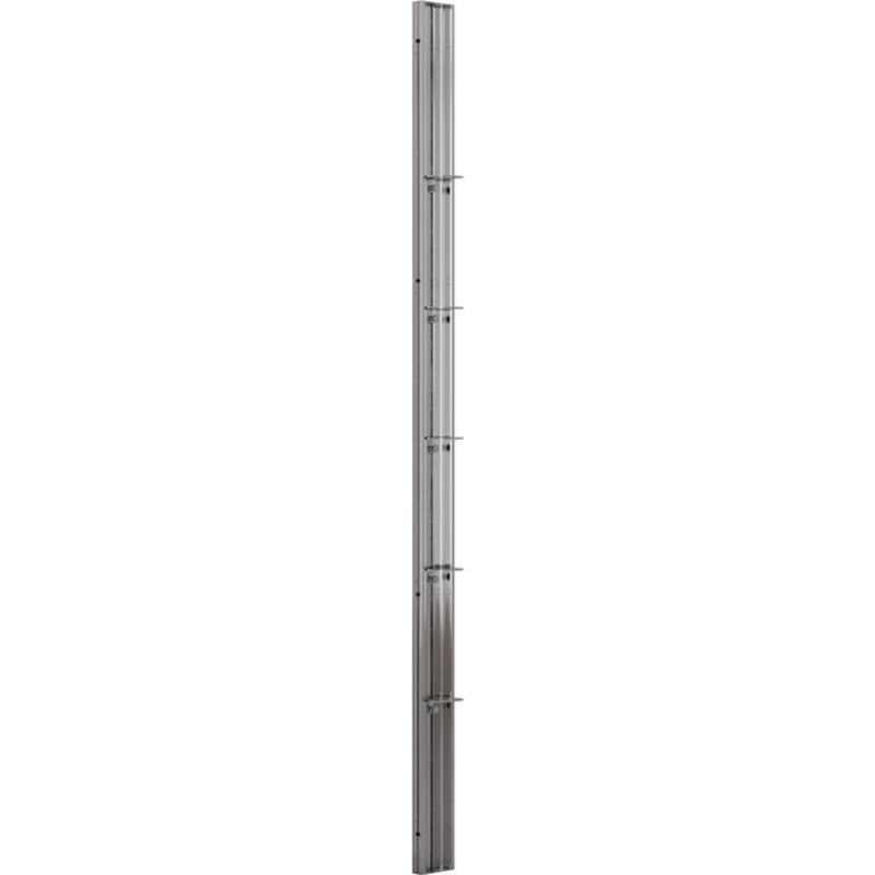 Dansani Match Tower brusehylde, model D, 10 cm, krom profil