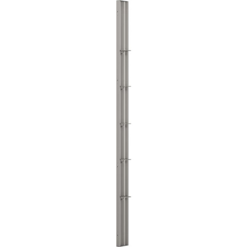 Dansani Match Tower duschhylla, modell D, 10 cm, satin profil