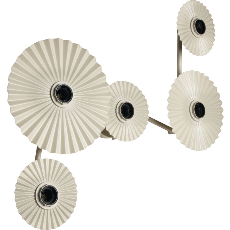 Osram Decor Plissee væglampe, beige