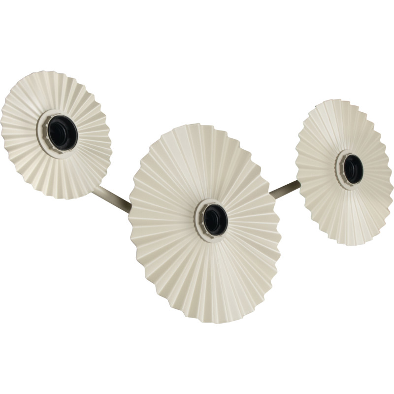 Osram Decor Plissee væglampe, beige