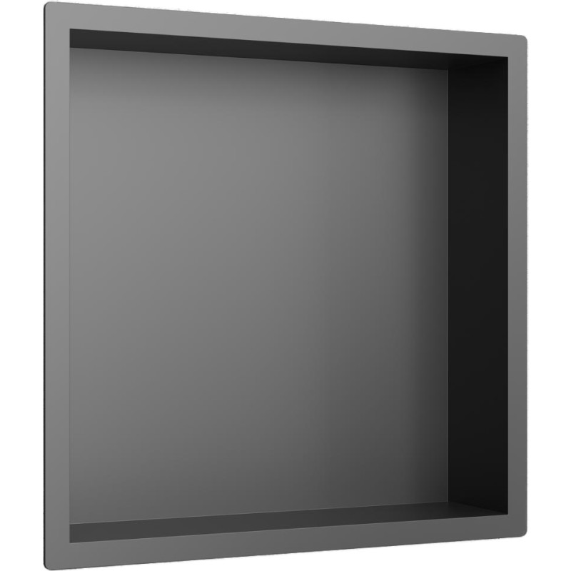 Scandtap Style brusehylde, 33x33 cm, semi-mat sort