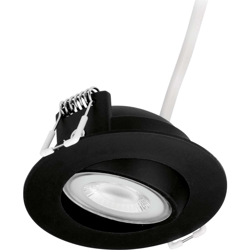 4lite Vinovia downlight, svart