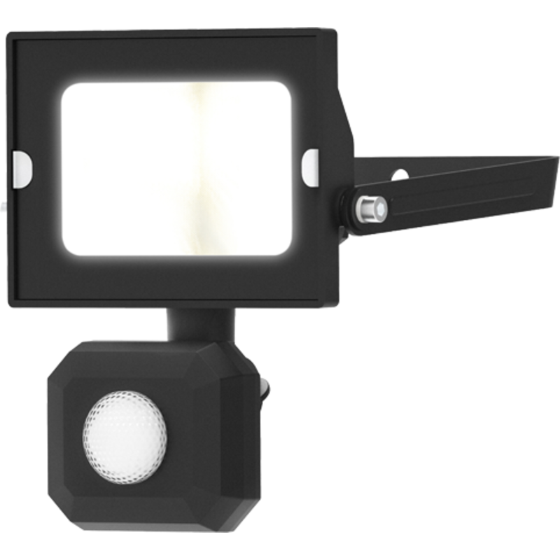 4lite Floodlight projektør med sensor, 4000K, 10W