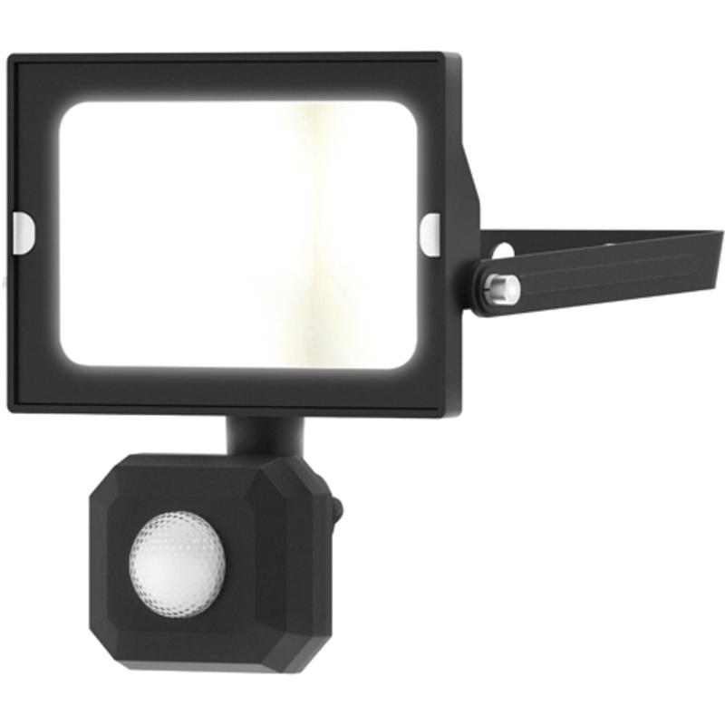 4lite Floodlight projektør med sensor, 4000K, 20W