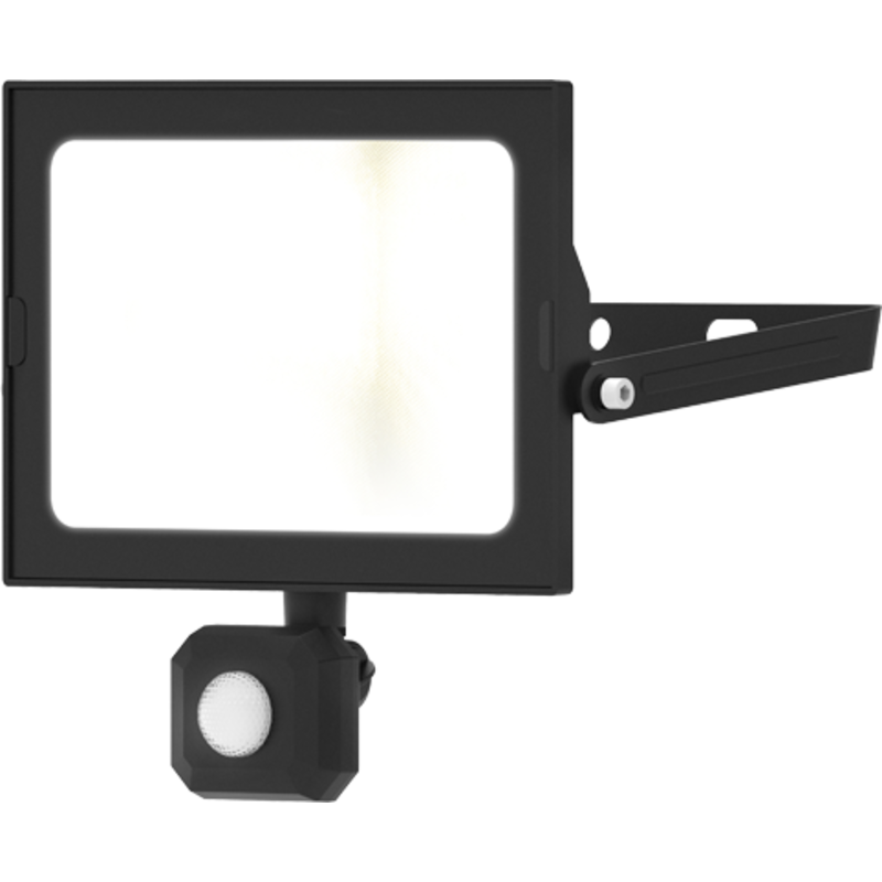 4lite Floodlight projektør med sensor, 4000K, 50W