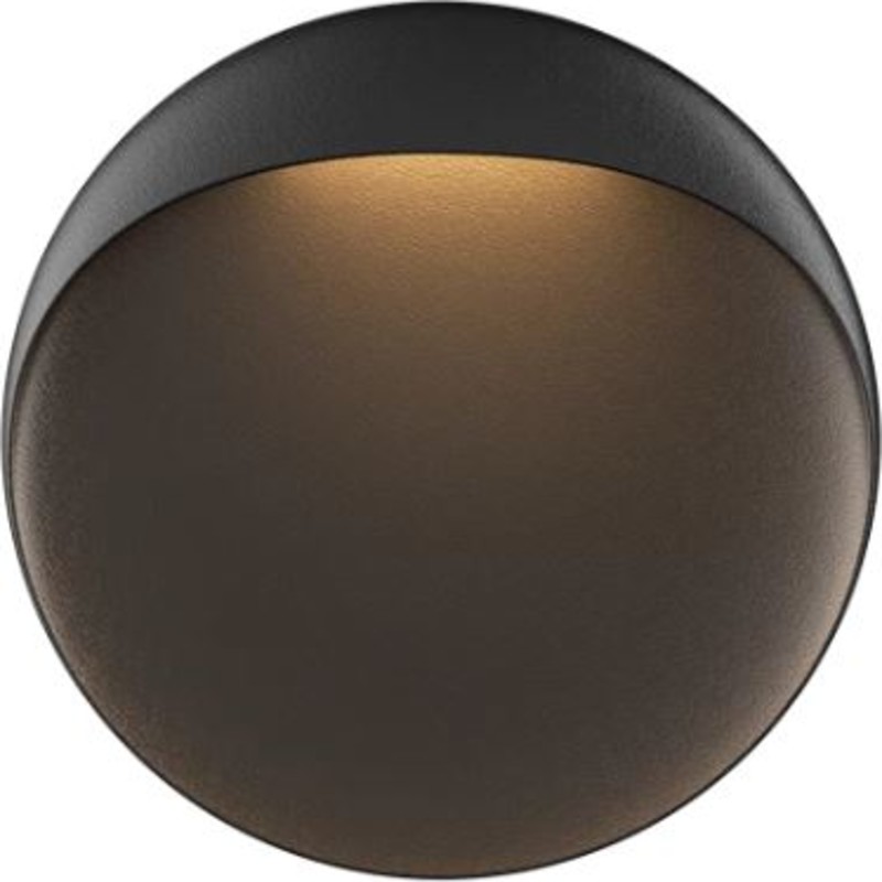 Flindt Væglampe Ø200 3000K Black - Louis Poulsen - Stue - Design - Aluminium - Rund
