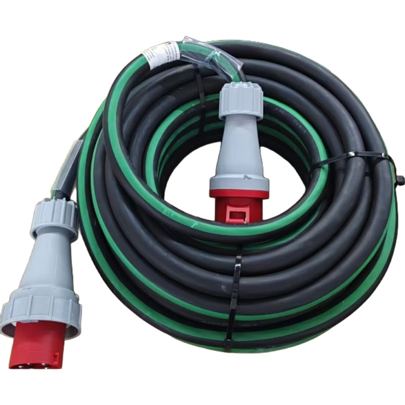 Wexim CEE Alucab-Flex kabelsæt, 5G16 mm², 400V/63A, 50 meter