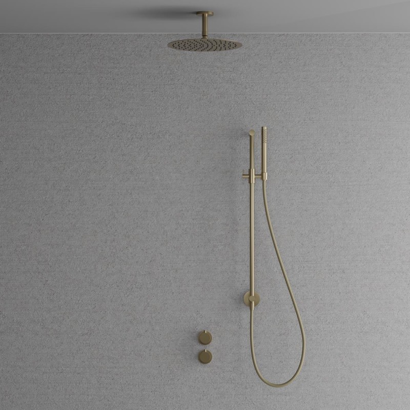 Scandtap Harmonized 5y duschset, borstad guld