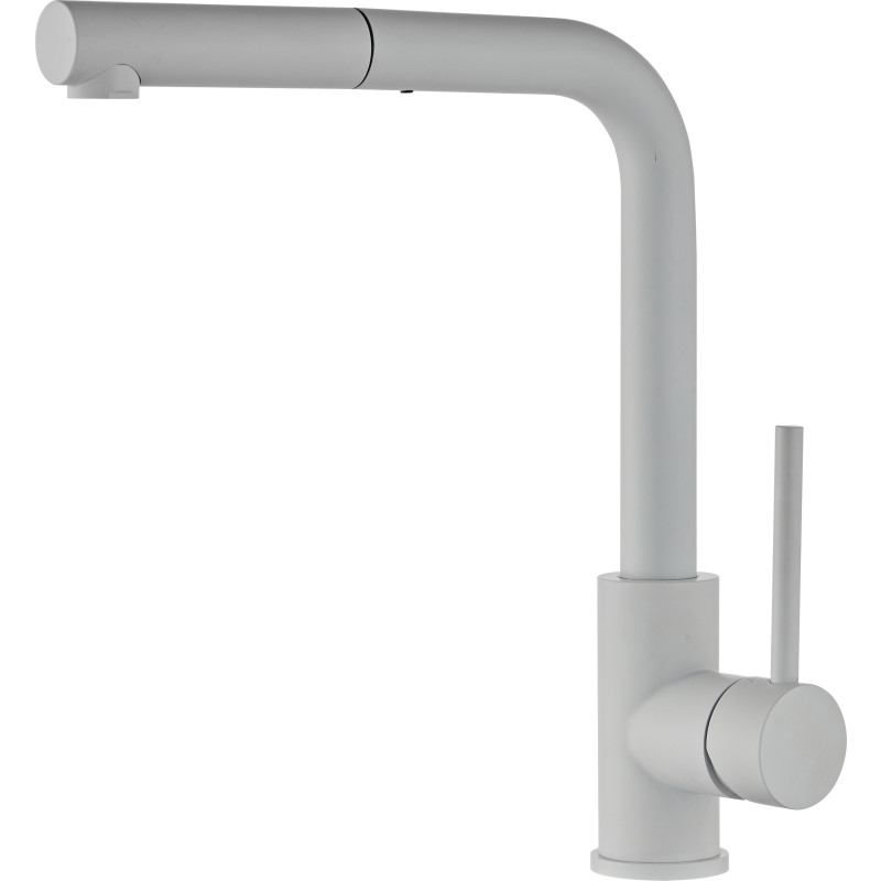 Zen Sanitary køkkenarmatur, udtrækstud, hvid