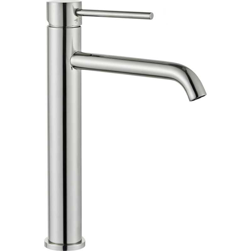Zen Sanitary Slimline tvättställsblandare, rostfritt stål