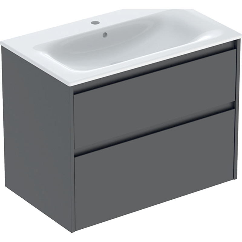 Ifö Sense Modern møbelpakke, 80x48 cm, mat antracit