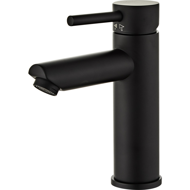Zen Sanitary Slimine håndvaskarmatur, sort