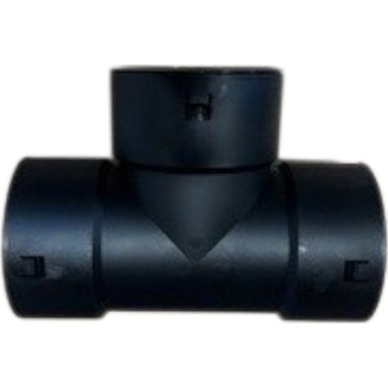 Drngrenrr, 92 x 92 mm, 90, PVC - Uponor