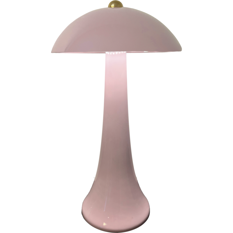 Veli Line Smooth Touch uppladdningsbar bordslampa, rosa
