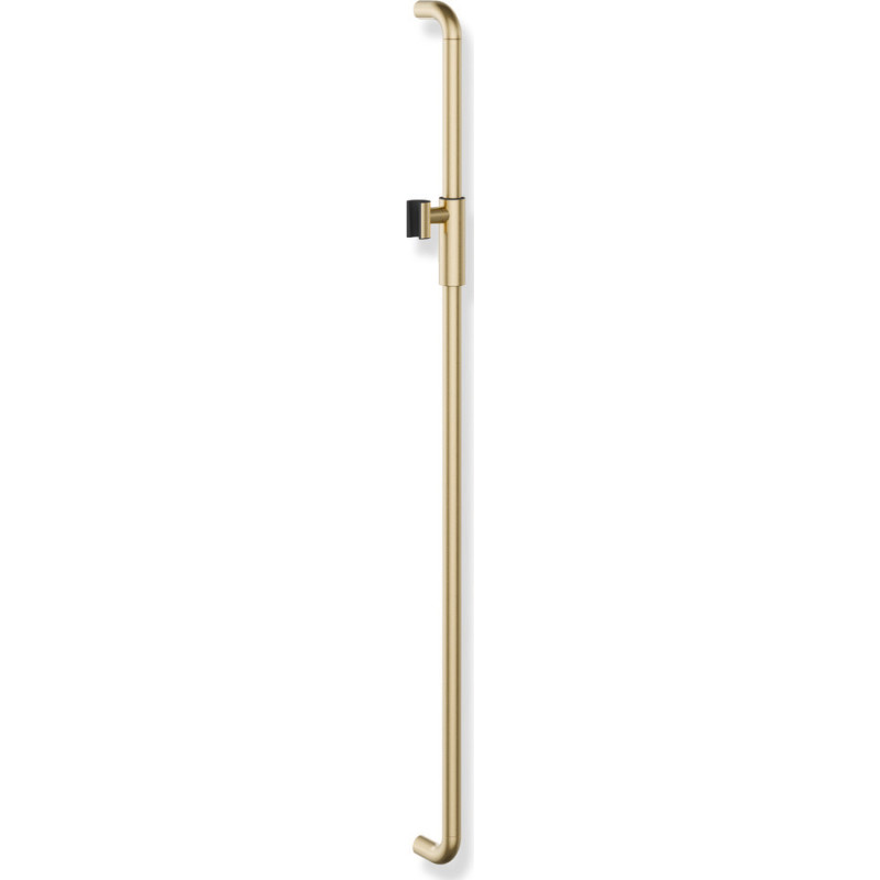 Hewi støttegreb/brusestang, 110 cm, børstet messing