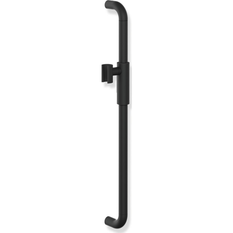 Hewi støttegreb/brusestang, 60 cm, mat sort