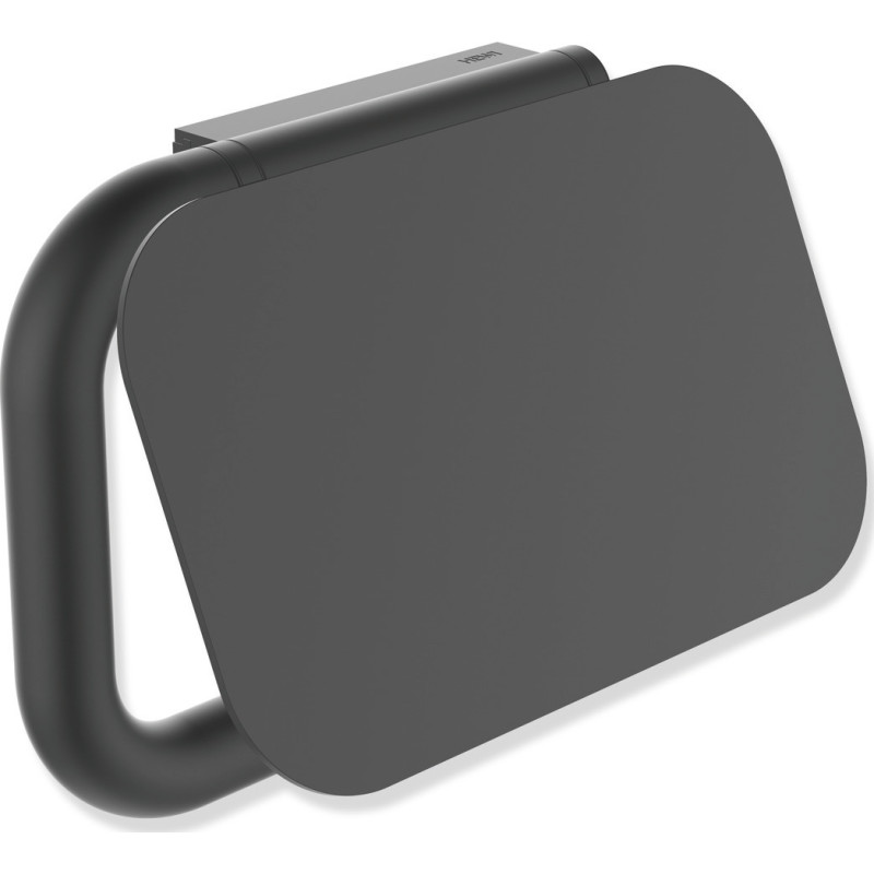 Hewi toiletrulleholder, sort