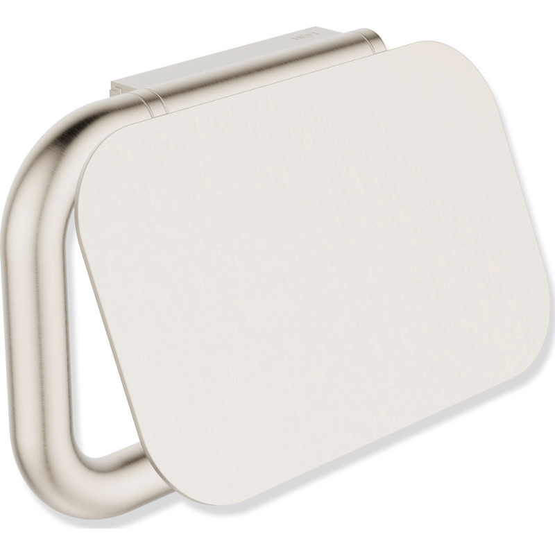 Hewi toiletrulleholder, børstet nikkel