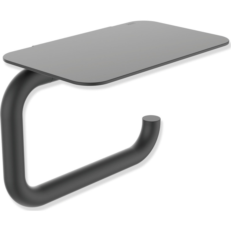 Hewi toiletrulleholder, sort