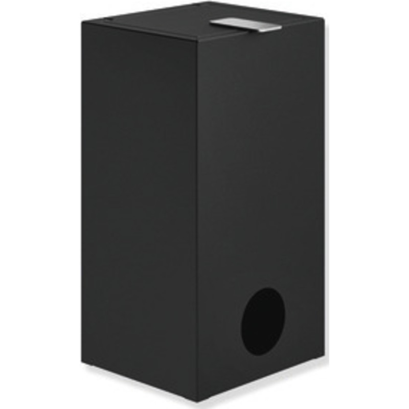 Hewi System 900 toiletspand, 6 liter, mat sort