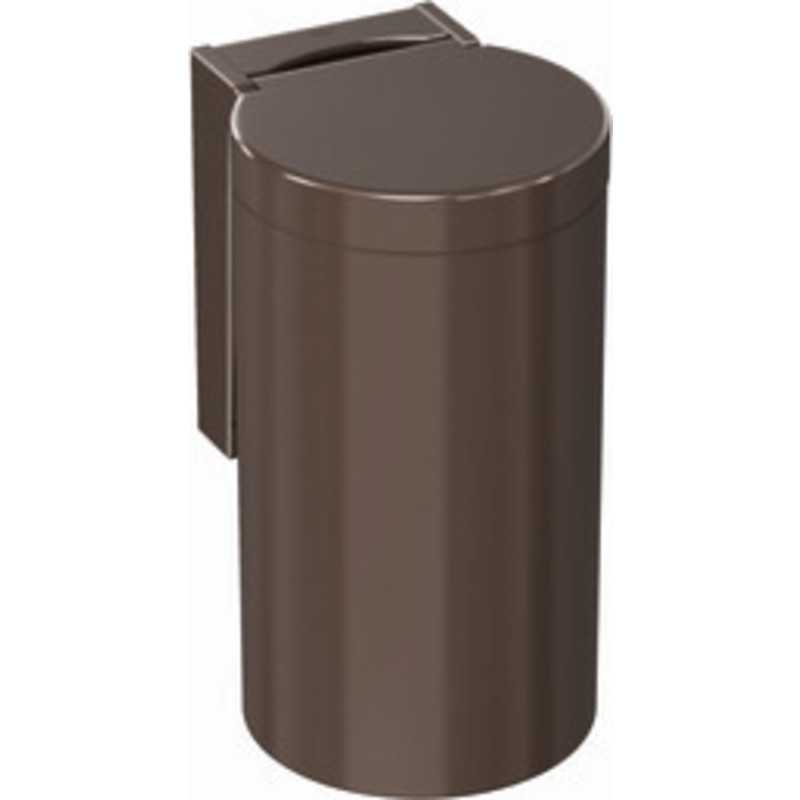 Hewi Serie 477 papperskorg, 6 liter, brun