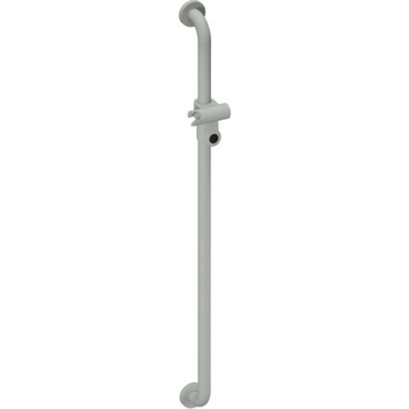 Hewi 801 stödhandtag/duschstång, 110 cm, matt grå