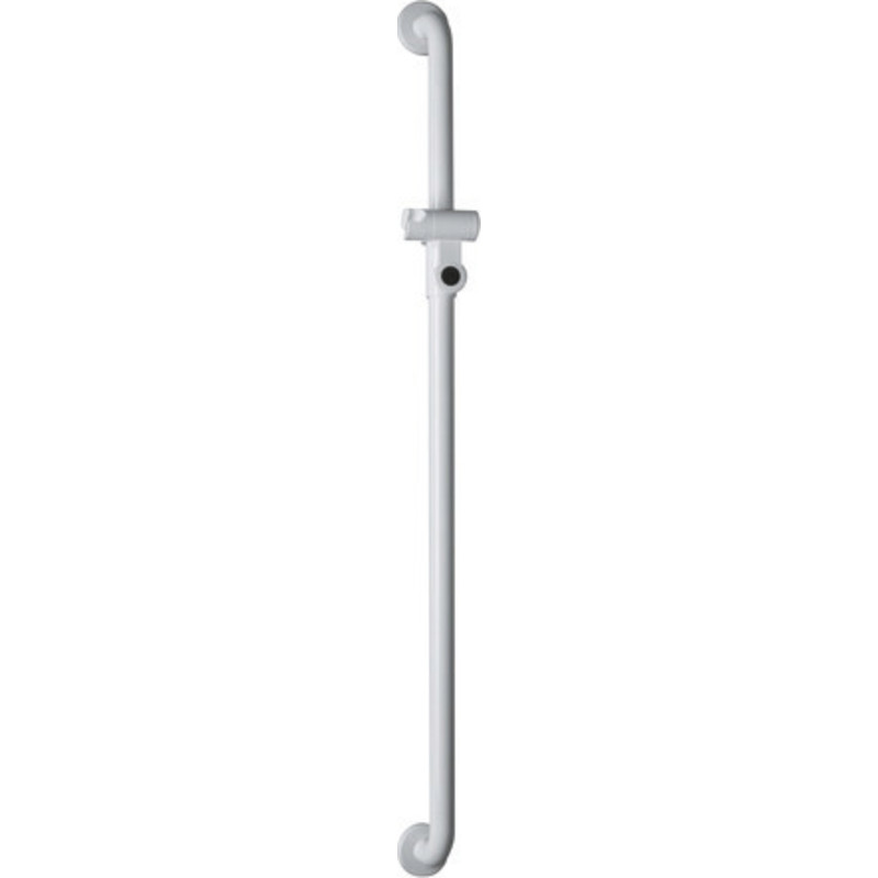 Hewi 801 støttegreb/brusestang, 110 cm, hvid