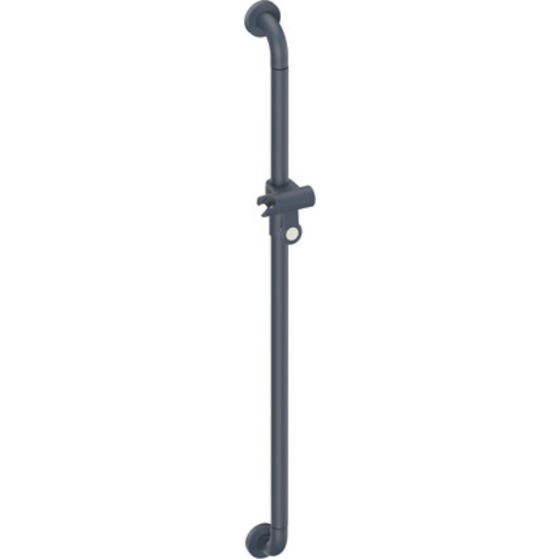 Hewi 477 støttegreb/brusestang, 110 cm, mat antracit