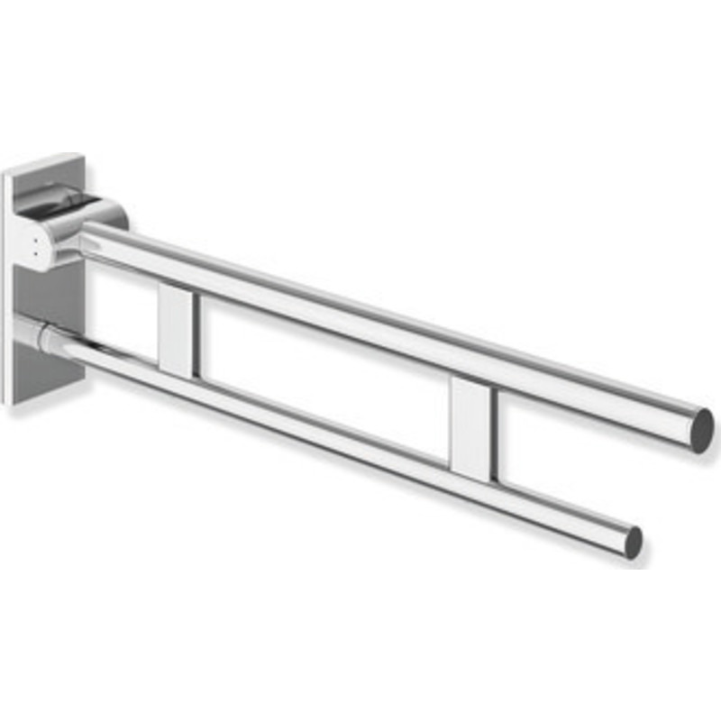 Hewi System 900 Duo armstøtte, 91,2 cm, krom