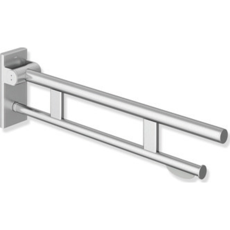 Hewi System 900 Duo armstöd, 91,2 cm, borstad rostfritt stål