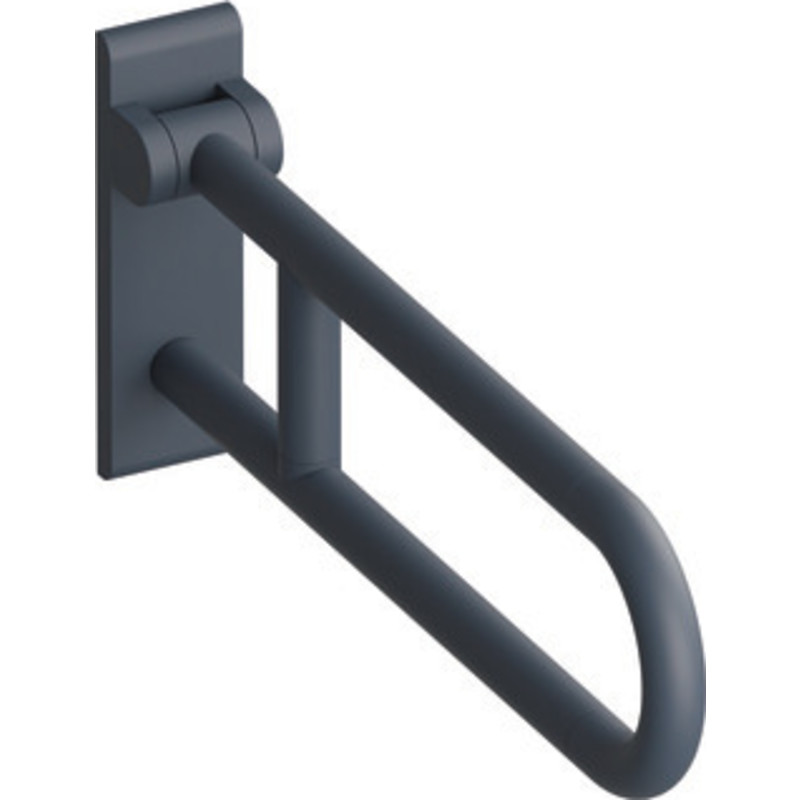 Hewi Serie 801 armstøtte, 75 cm, mat antracit