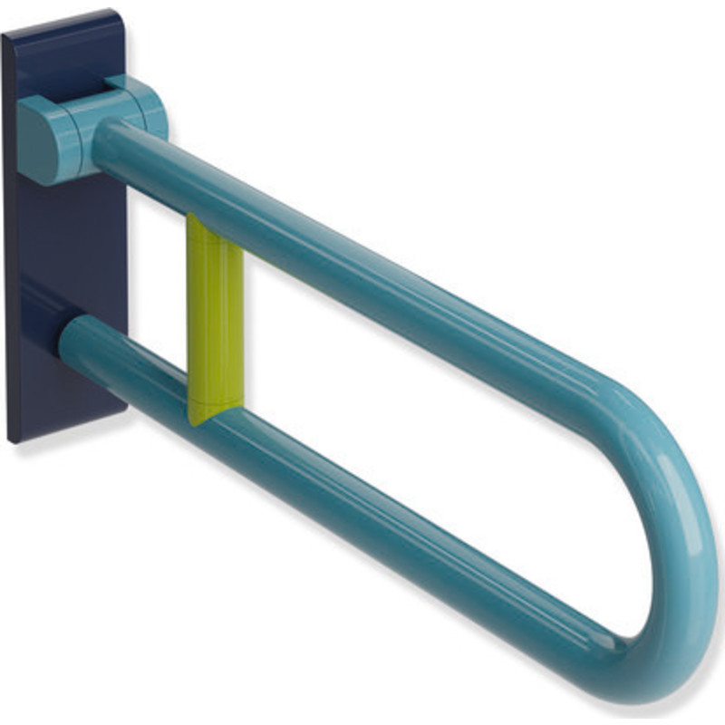 Hewi Serie 801 Iconic armstøtte, 60 cm, blå