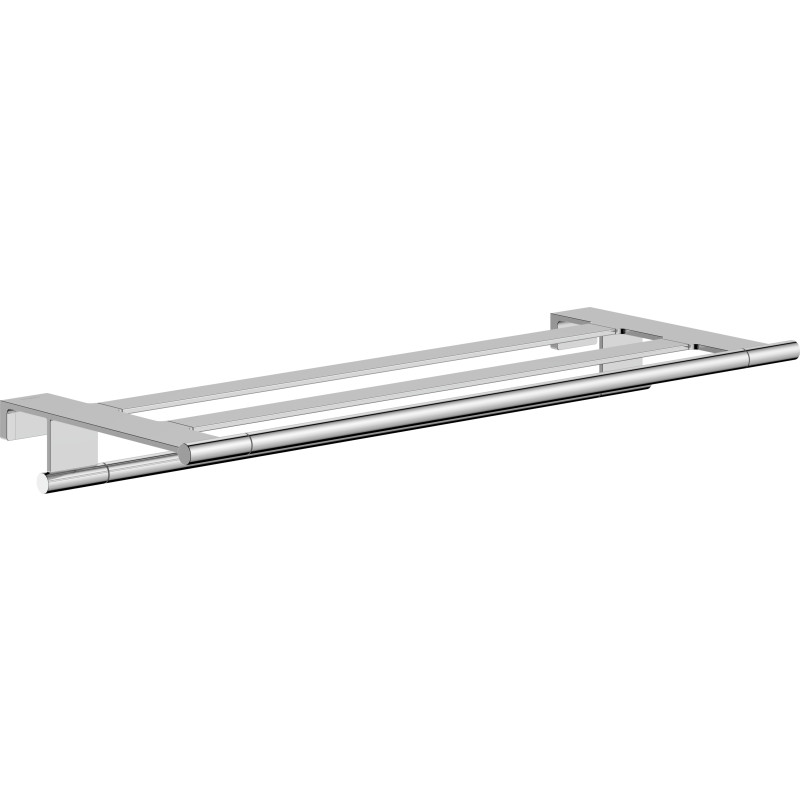 Hansgrohe AddStoris S hylde, 66,1x26,2 cm, krom