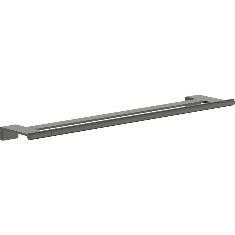 Hansgrohe AddStoris S handduksstång, 66,1 cm, borstad svart krom