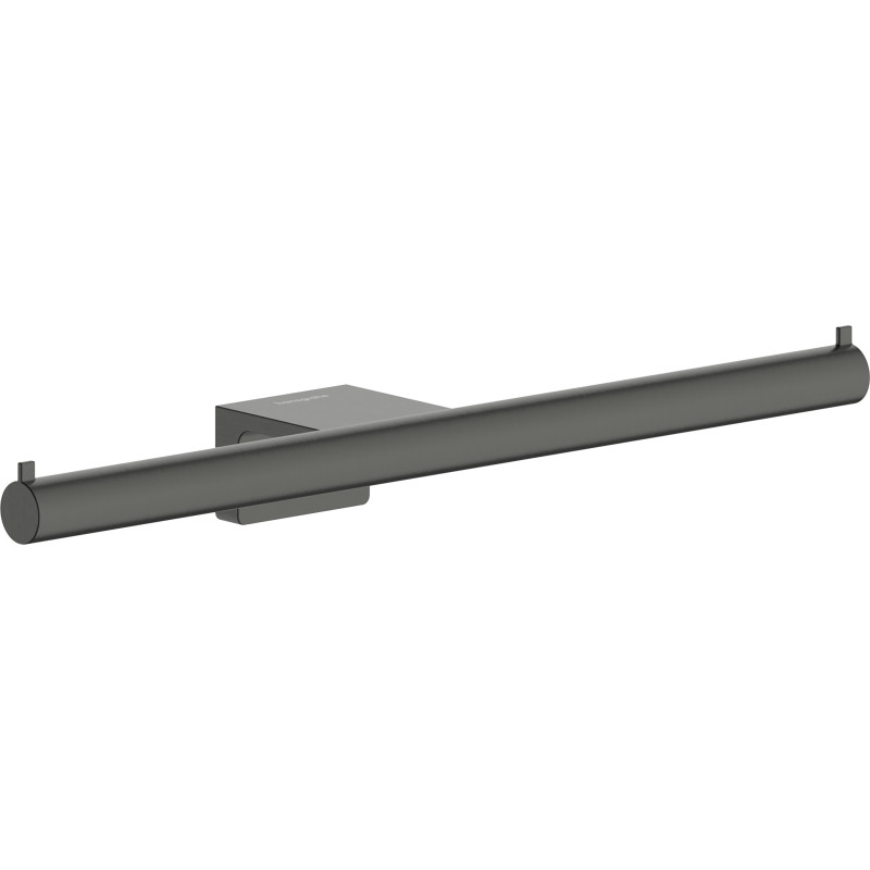 Hansgrohe AddStoris S toiletrulleholder, børstet sort krom