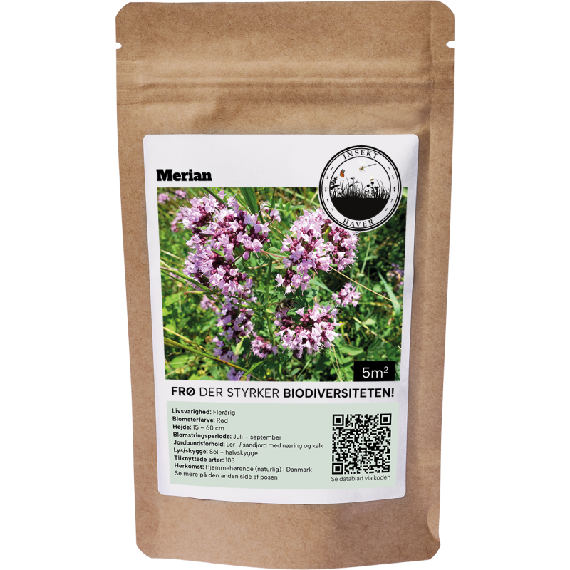 Blomsterfrø merian 5m²