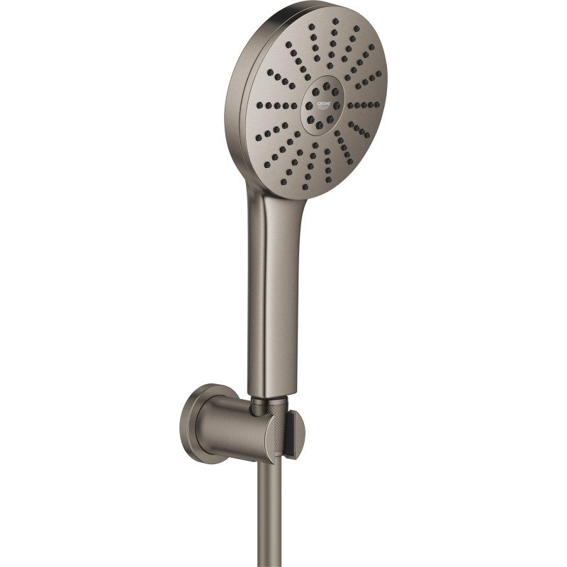 Grohe Vitalio Joy+ håndbrusersæt, børstet sort krom