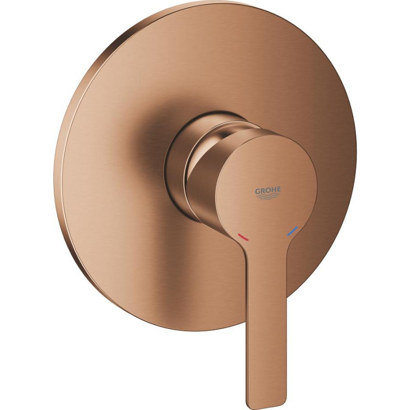 Grohe Lineare duschblandare, borstad koppar
