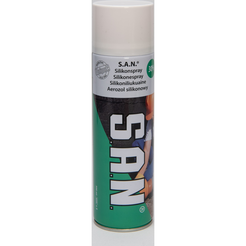 S.A.N. silikonebaseret glidemiddel, spray, 500 ml