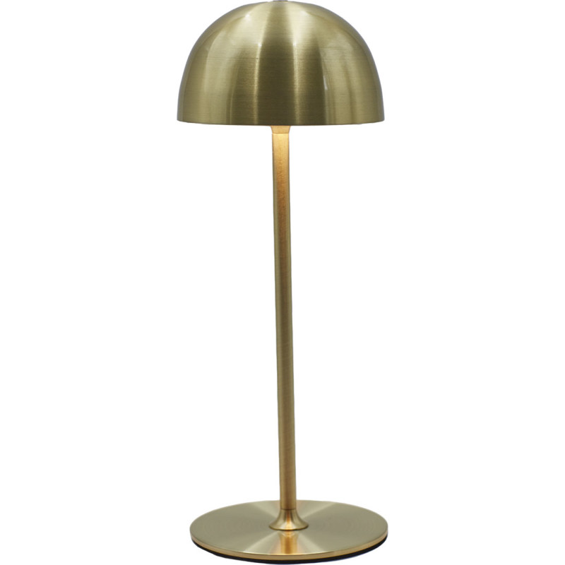 Sirius Mini Tim genopladelig bordlampe, messing