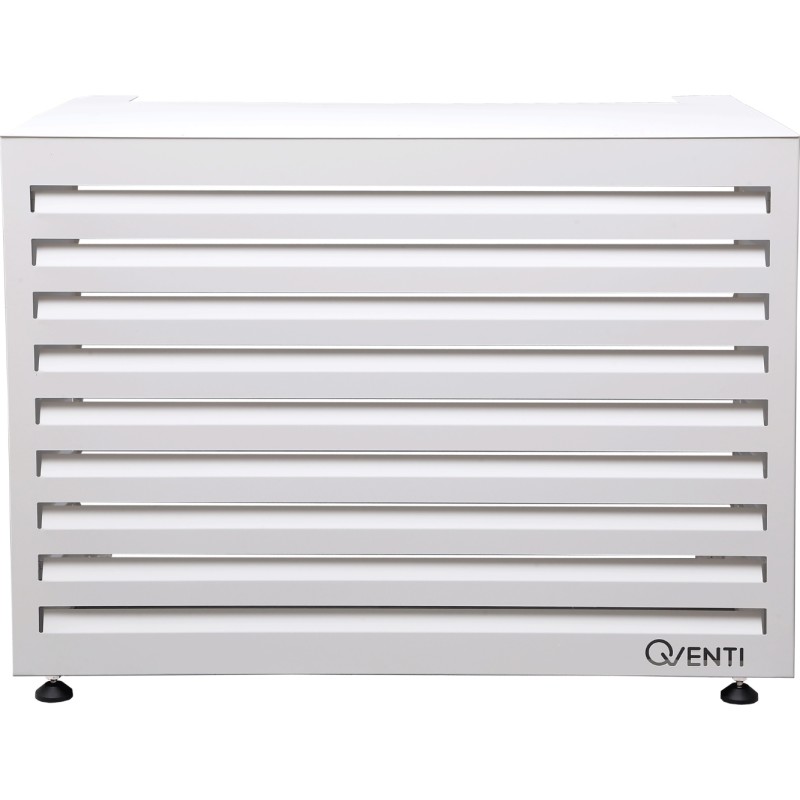 Qventi varmepumperskjuler aluminium, 115 cm, hvid
