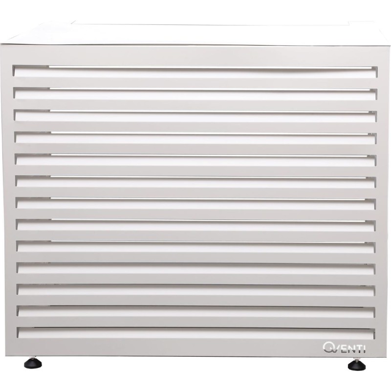 Qventi varmepumperskjuler aluminium, 130 cm, hvid
