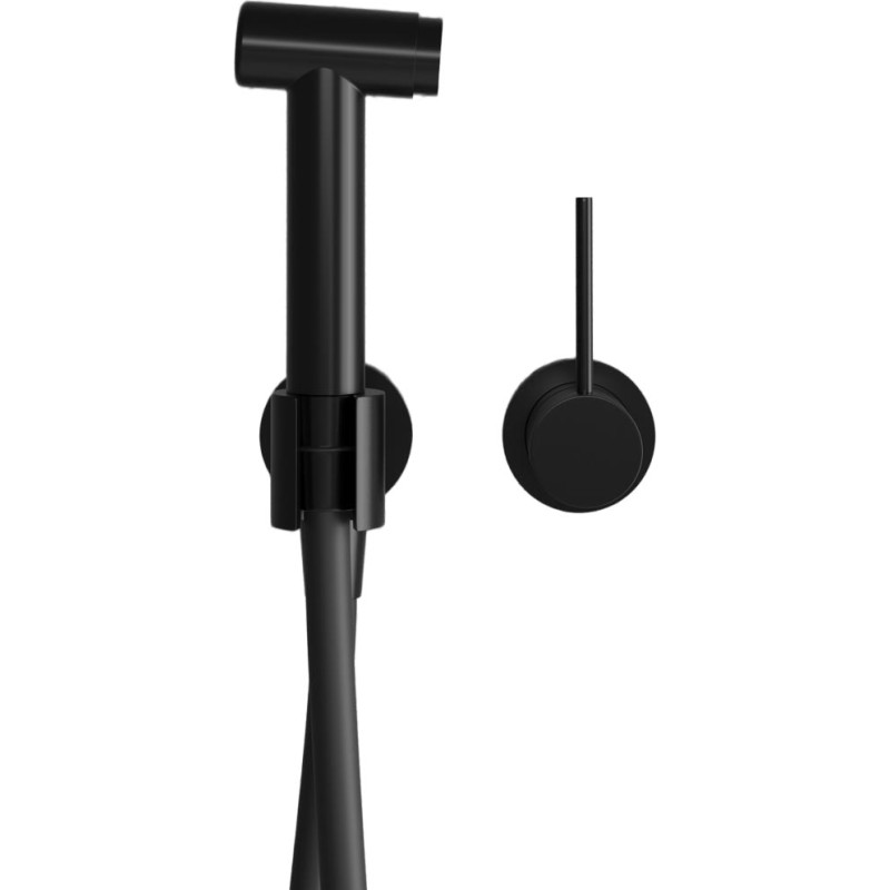Scandtap Harmonized B blandare med bidédusch, svart